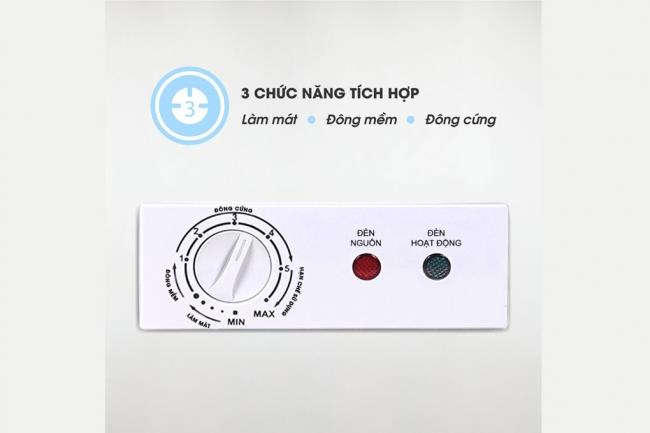 VH 5699hy3 - Tủ đông Sanaky VH-5699HY3 410 lít Inverter Tủ đông 1 ngăn 3 chế độ sử dụng: Chế độ mát – Chế độ đông mềm – Chế độ đông cứng