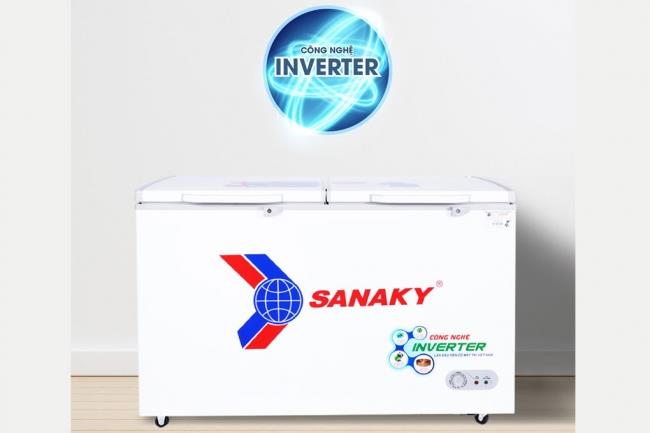 vh 5699hy3 7 - Tủ đông Sanaky VH-5699HY3 410 lít Inverter Tủ đông Sanaky 410 lít VH-5699HY3 có công nghệ inverter tiết kiệm điện